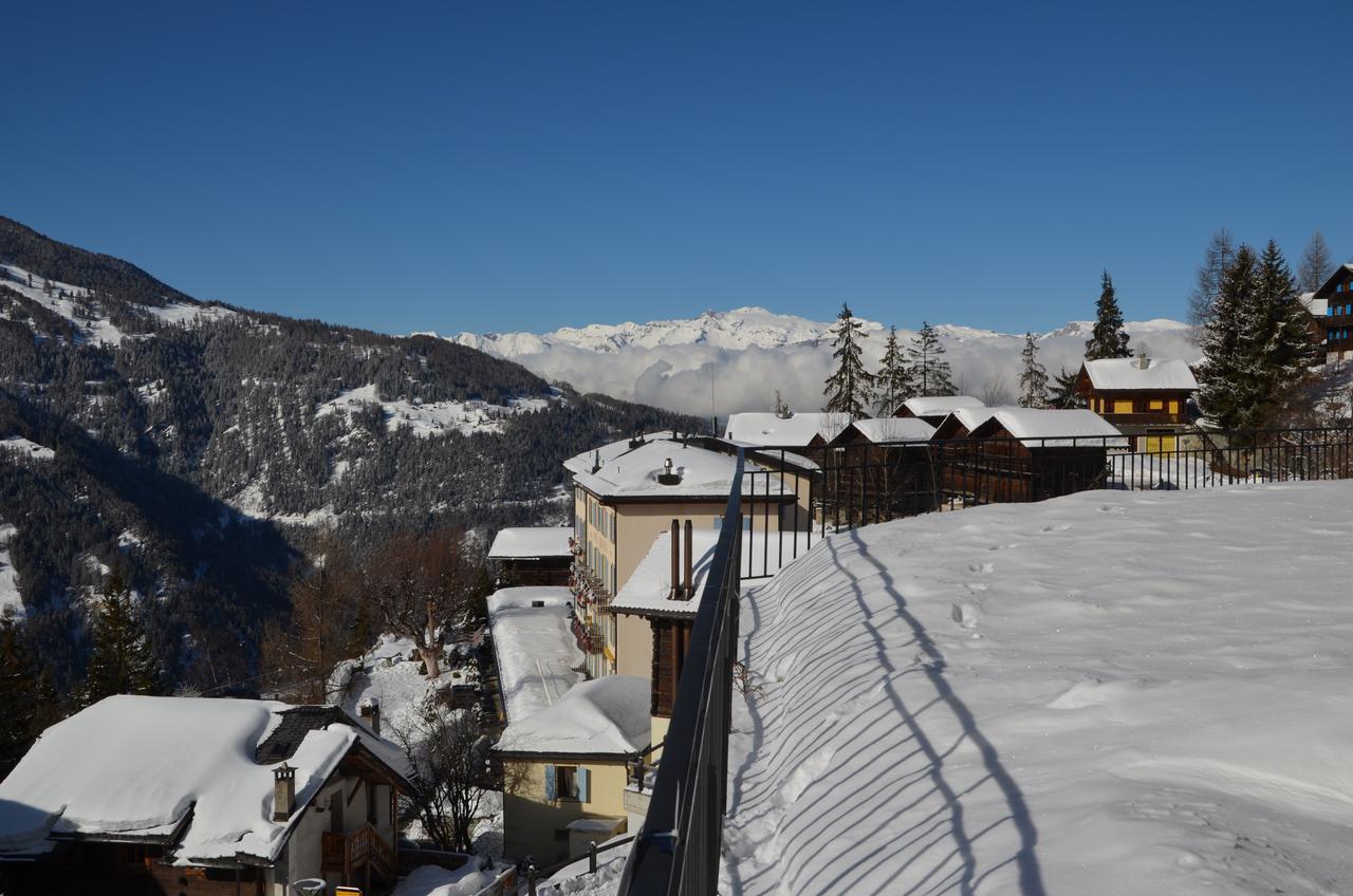 Guesthouse & Hotel Le Cervin Vissoie Bagian luar foto